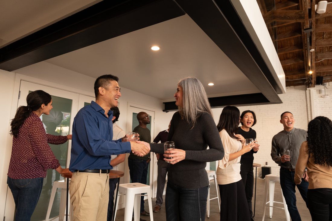 Toastmasters International event, general atmosphere